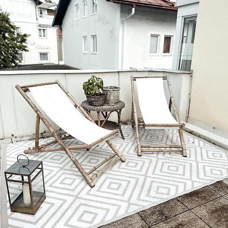 Zentrale Wohnung + Dachterrasse Sonthofen Eksteriør bilde