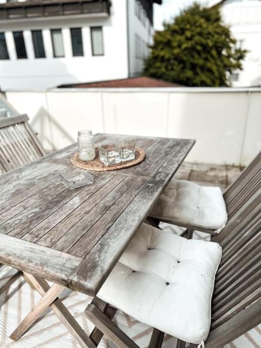 Zentrale Wohnung + Dachterrasse Sonthofen Eksteriør bilde