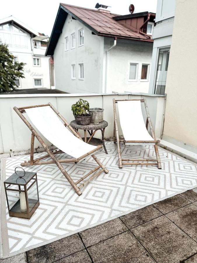 Zentrale Wohnung + Dachterrasse Sonthofen Eksteriør bilde