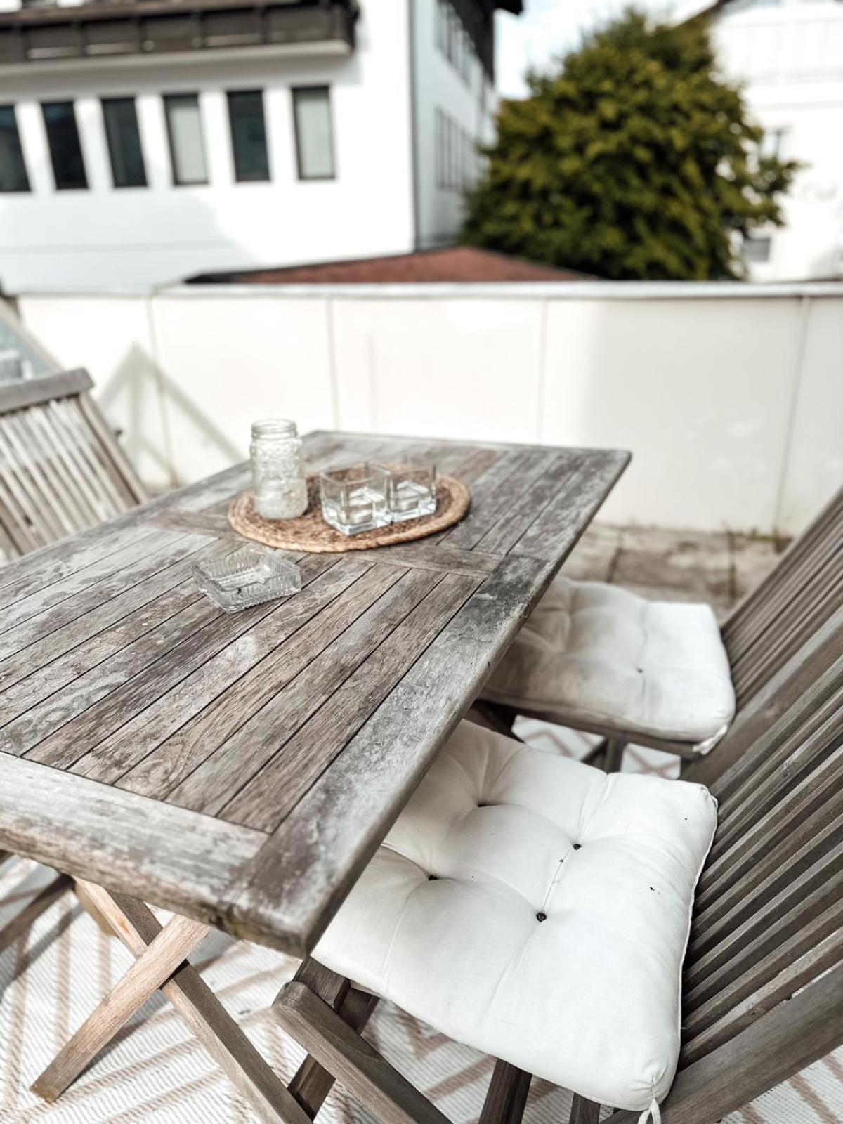 Zentrale Wohnung + Dachterrasse Sonthofen Eksteriør bilde